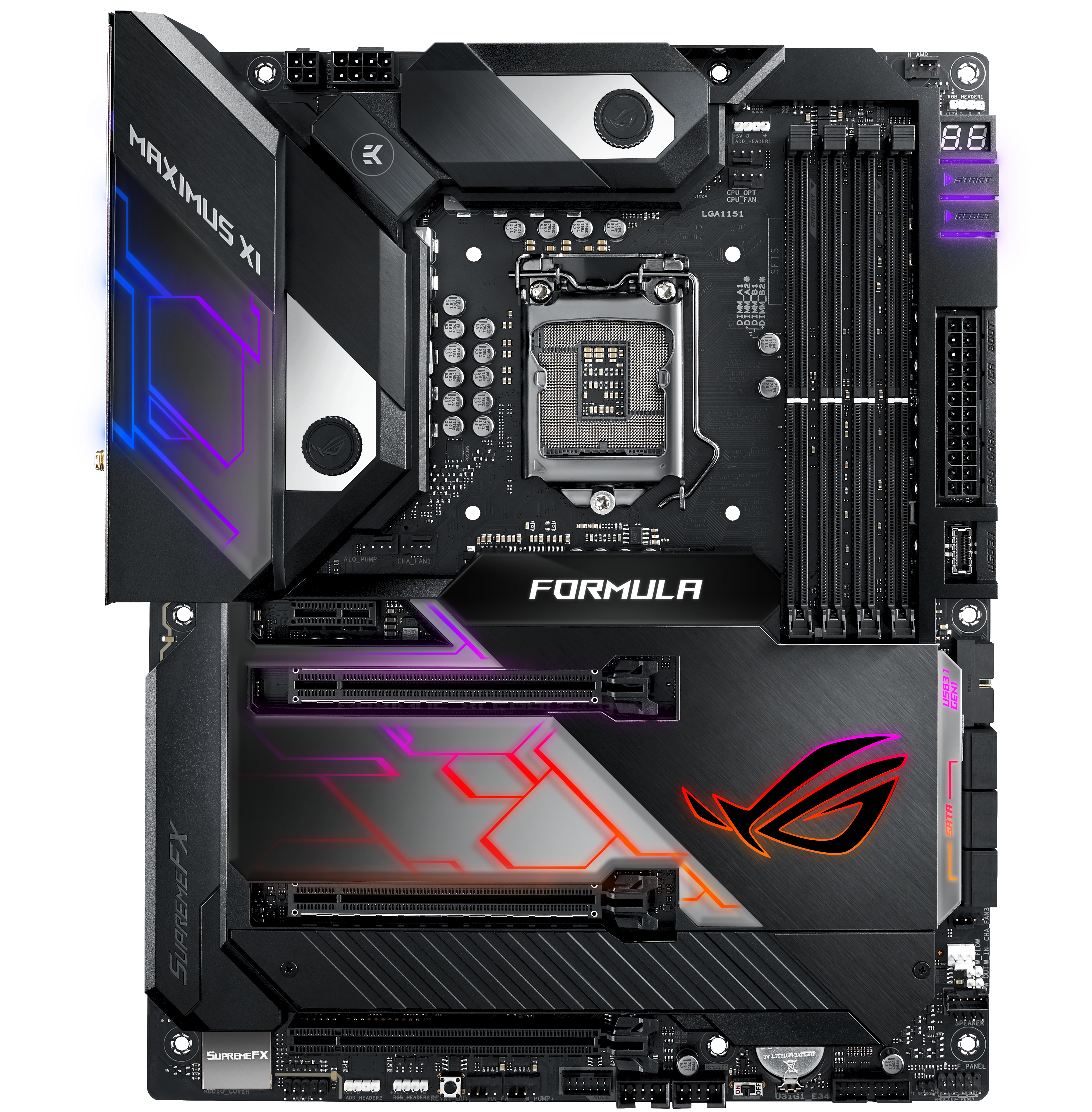 ASUS ROG Maximus XI Formula - Intel Z390 Motherboard Overview: 50+